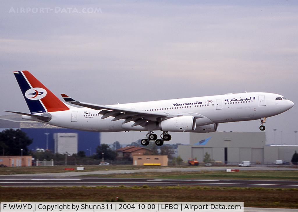 F-WWYD, 2004 Airbus A330-243 C/N 625, C/n 0625 - To be 7O-ADP