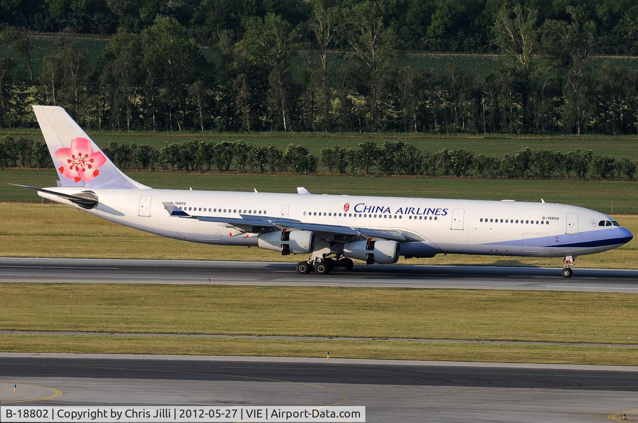 B-18802, 2001 Airbus A340-313X C/N 406, China Airlines