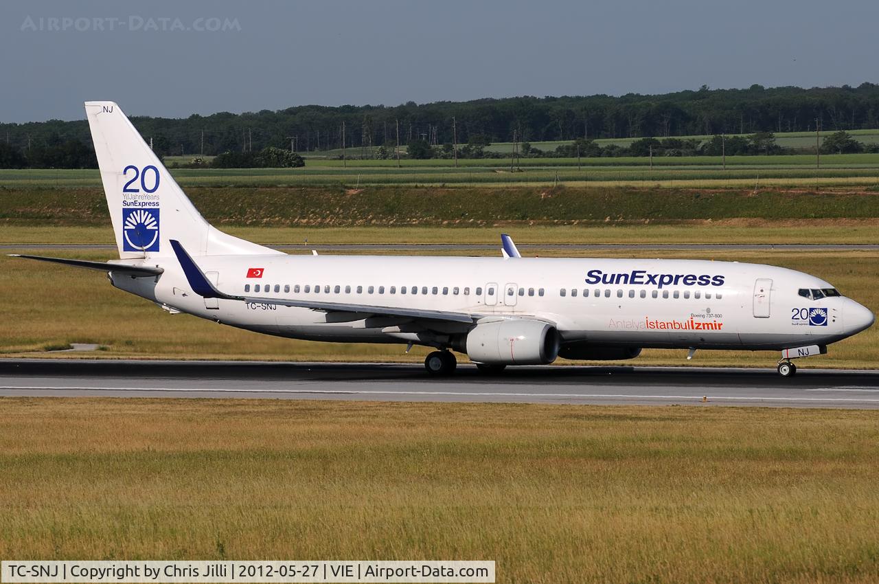 TC-SNJ, 2005 Boeing 737-86J C/N 30827, SunExpress