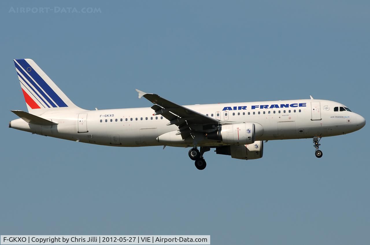 F-GKXO, 2008 Airbus A320-214 C/N 3420, Air France