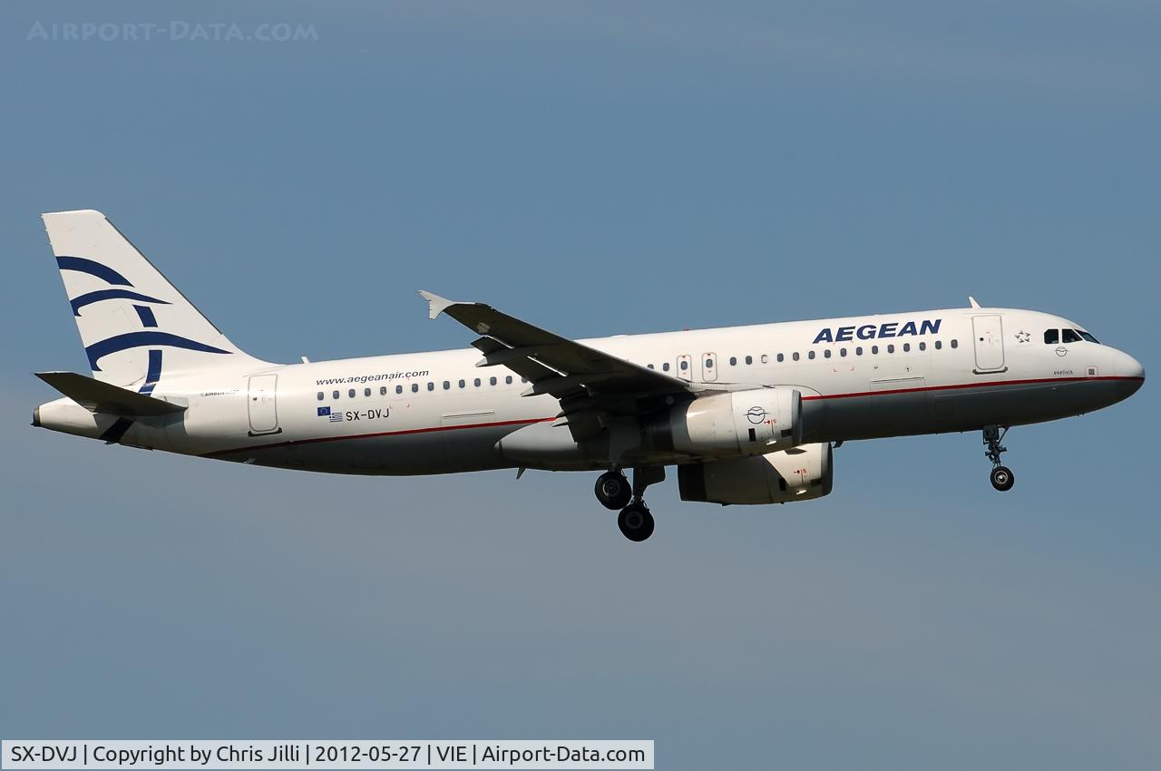 SX-DVJ, 2007 Airbus A320-232 C/N 3365, Aegean