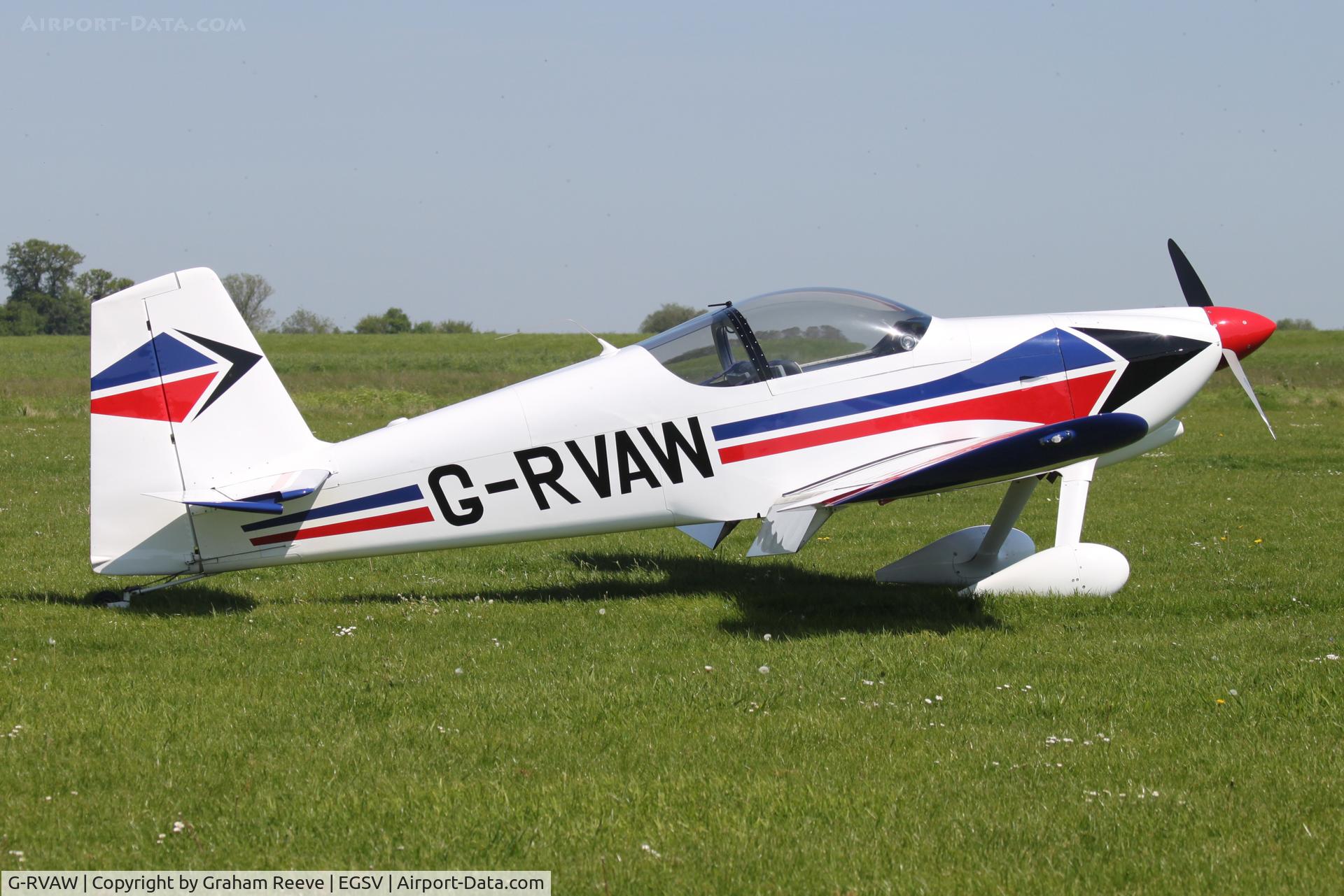 G-RVAW, 2000 Vans RV-6 C/N PFA 181-13234, Parked at Old Buckenham.