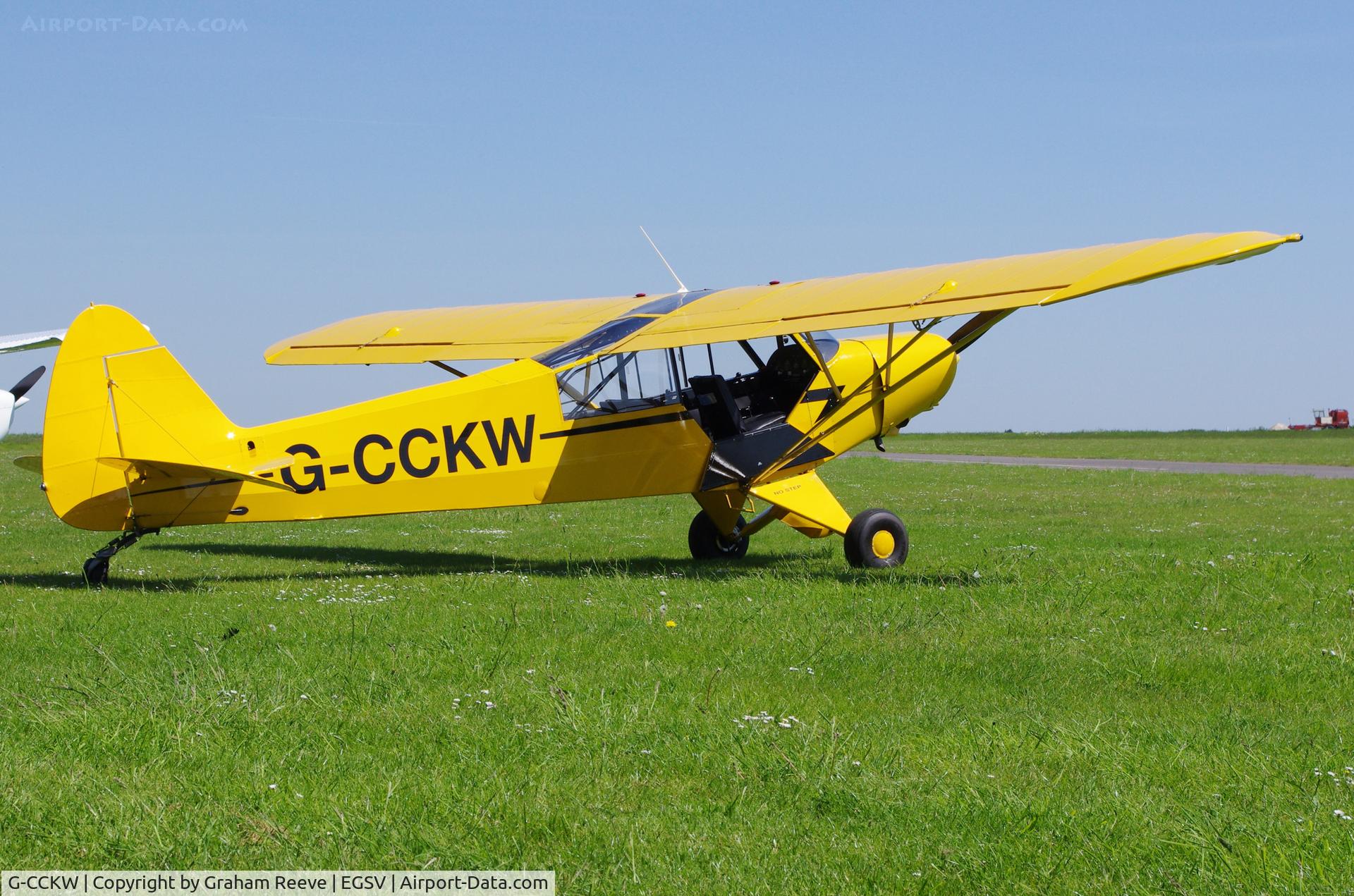 G-CCKW, 1954 Piper L-21B Super Cub (PA-18-135) C/N 18-3535, Parked at Old Buckenham.