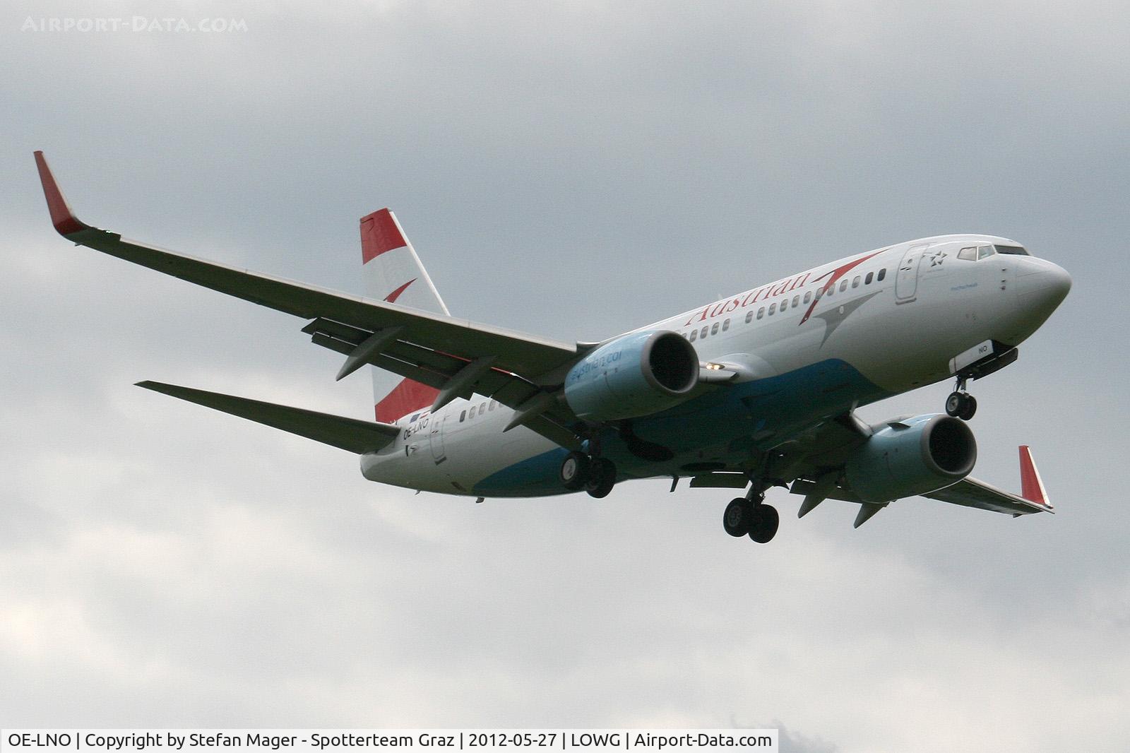 OE-LNO, 2001 Boeing 737-7Z9 C/N 30419, Austrian B737 @GRZ