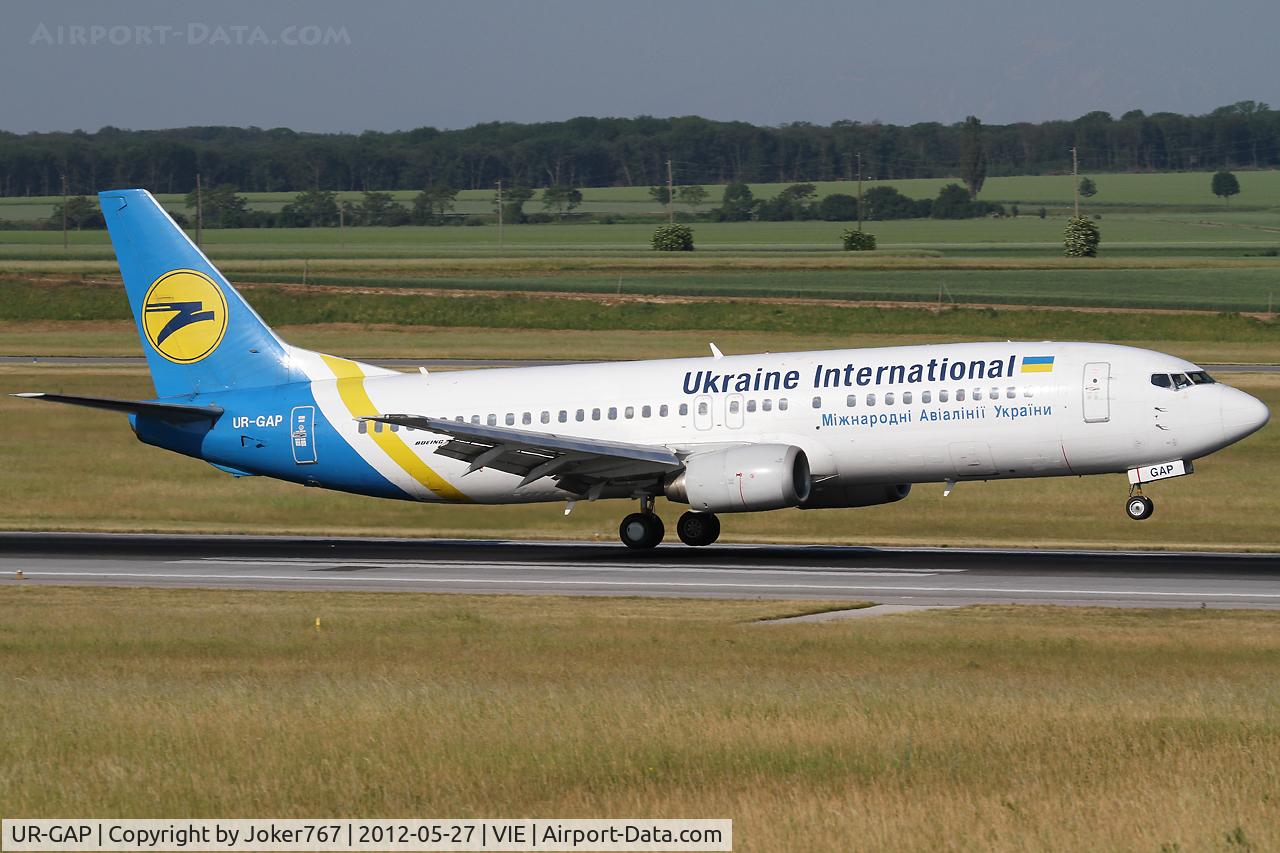UR-GAP, 1993 Boeing 737-4Z9 C/N 27094, Ukraine International Airways