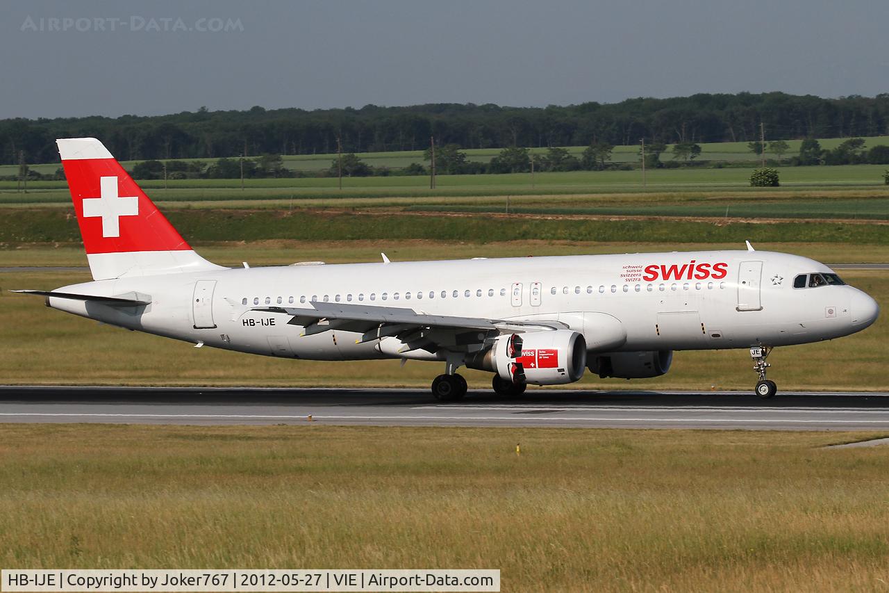 HB-IJE, 1995 Airbus A320-214 C/N 559, Swiss
