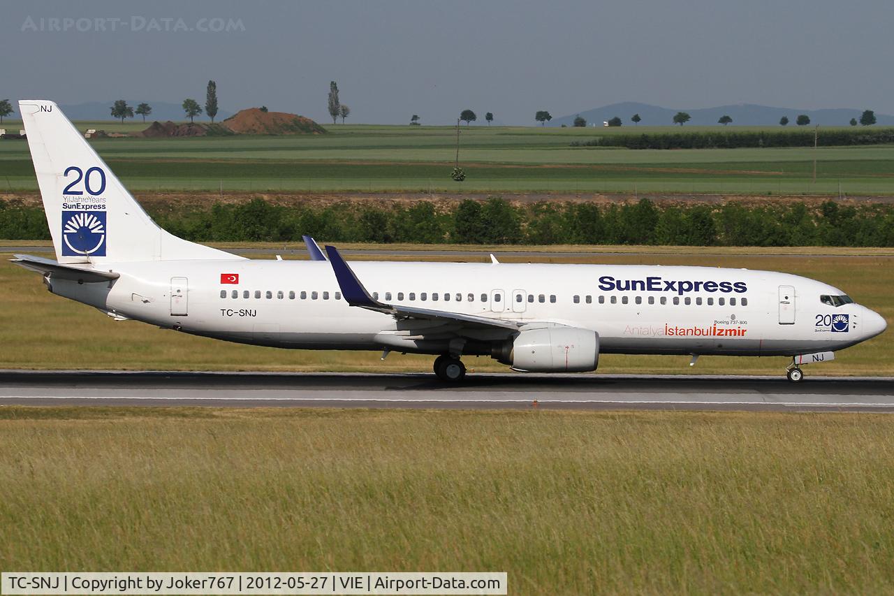 TC-SNJ, 2005 Boeing 737-86J C/N 30827, SunExpress