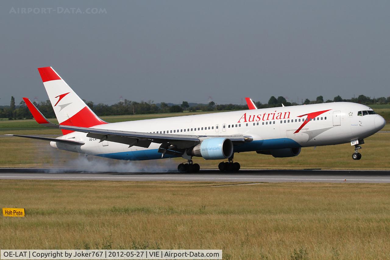 OE-LAT, 1991 Boeing 767-31A C/N 25273, Austrian Airlines
