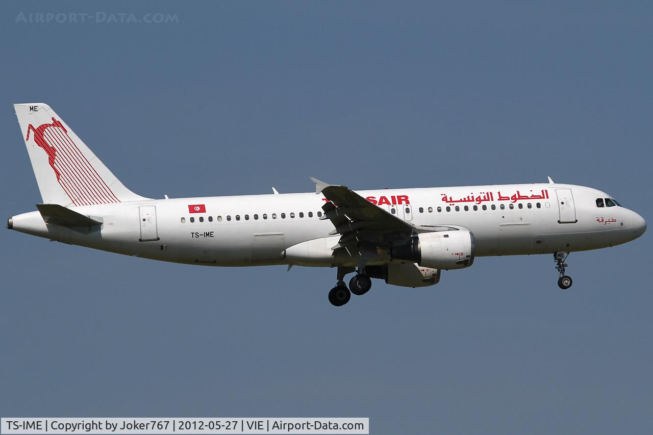 TS-IME, 1990 Airbus A320-211 C/N 123, Tunisair