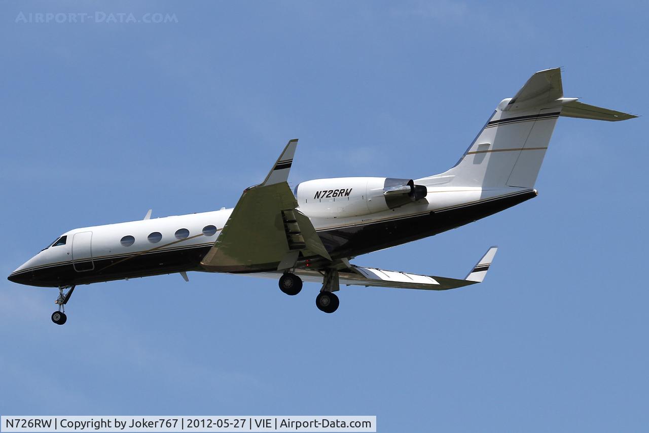 N726RW, 1987 Gulfstream Aerospace G-IV C/N 1039, Private