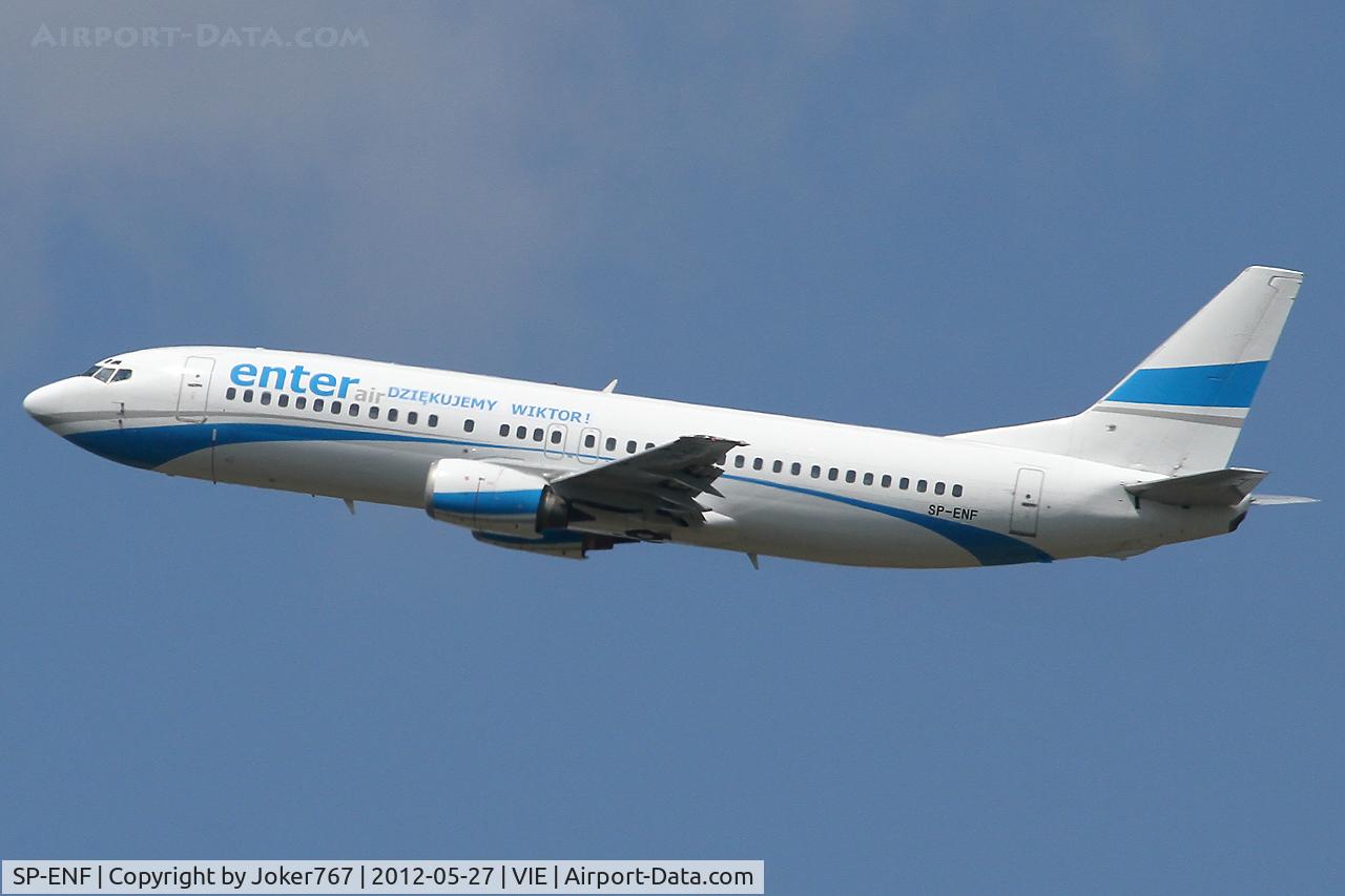 SP-ENF, 1992 Boeing 737-4C9 C/N 25429, Enter Air