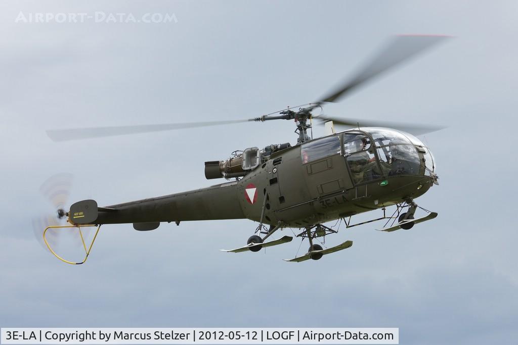3E-LA, Sud SE-3160 Alouette III C/N 1472, Vorführung LOGF