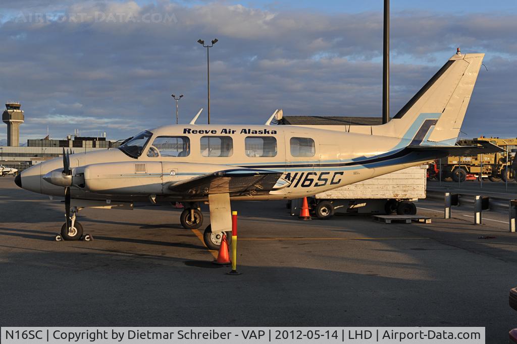 N16SC, 1970 Piper PA-31-310 Navajo C/N 31-639, Reeve Air Alaska Piper 31