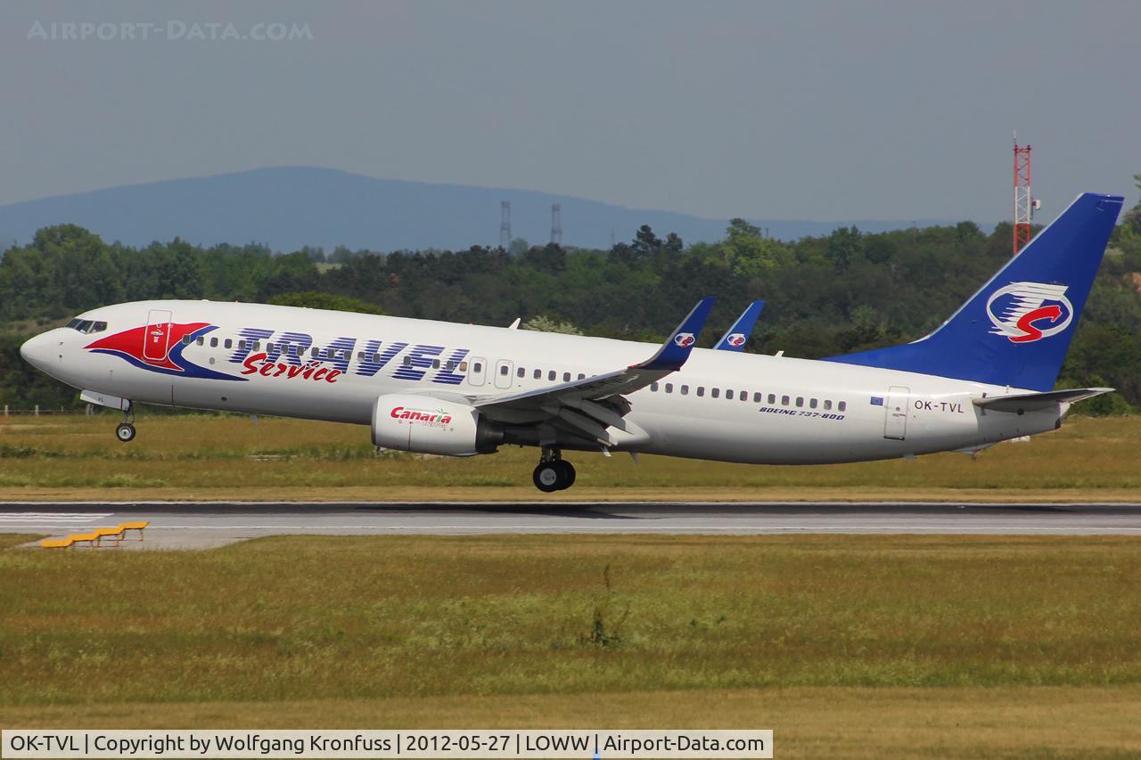 OK-TVL, 2010 Boeing 737-8FN C/N 37076, Travel Service