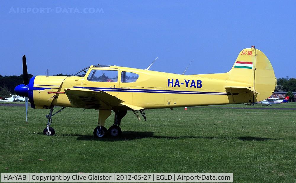 HA-YAB, 1999 Yakovlev Yak-18T C/N 12-35, Ex: RA-44777 > HA-YAB