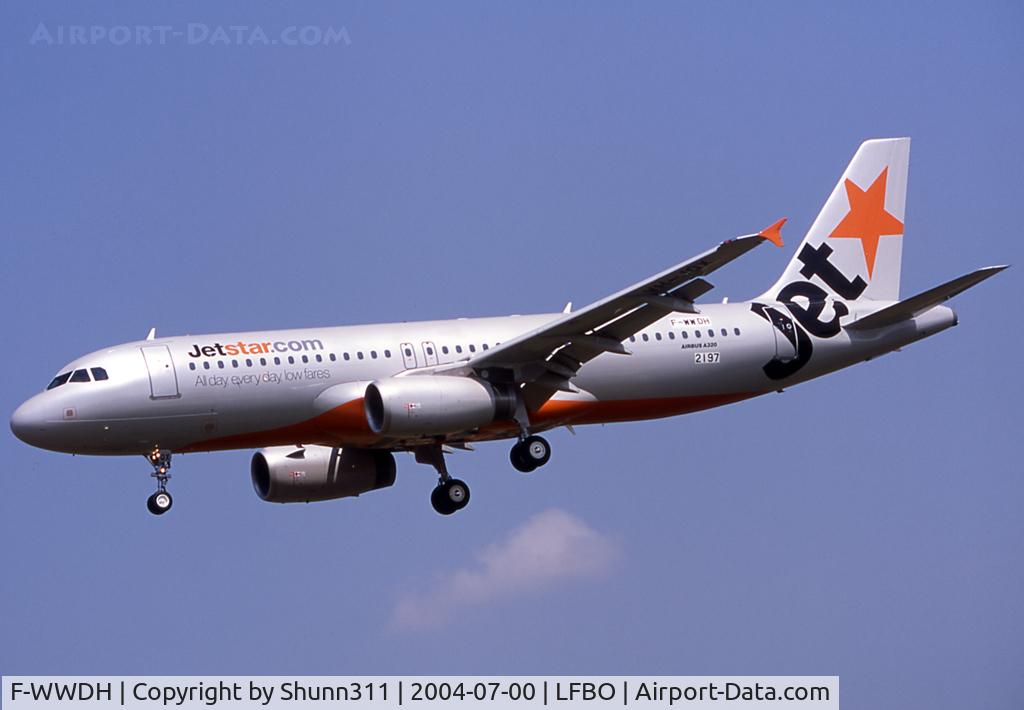 F-WWDH, 2004 Airbus A320-232 C/N 2197, C/n 2197 - To be VH-JQX