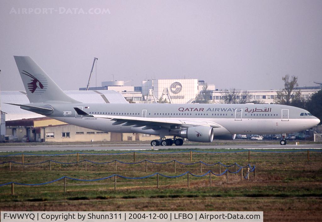 F-WWYQ, 2004 Airbus A330-202 C/N 638, C/n 0638 - To be A7-ACF