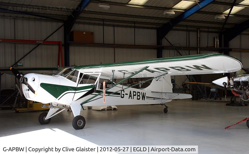 G-APBW, 1957 Auster 5A C/N 3405, Originally registered to, Auster Aircraft Ltd in May 1957, currently in private hands since May 2012