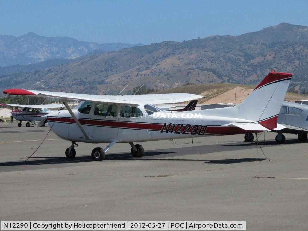 N12290, 1973 Cessna 172M C/N 17261912, Parked in transient parking
