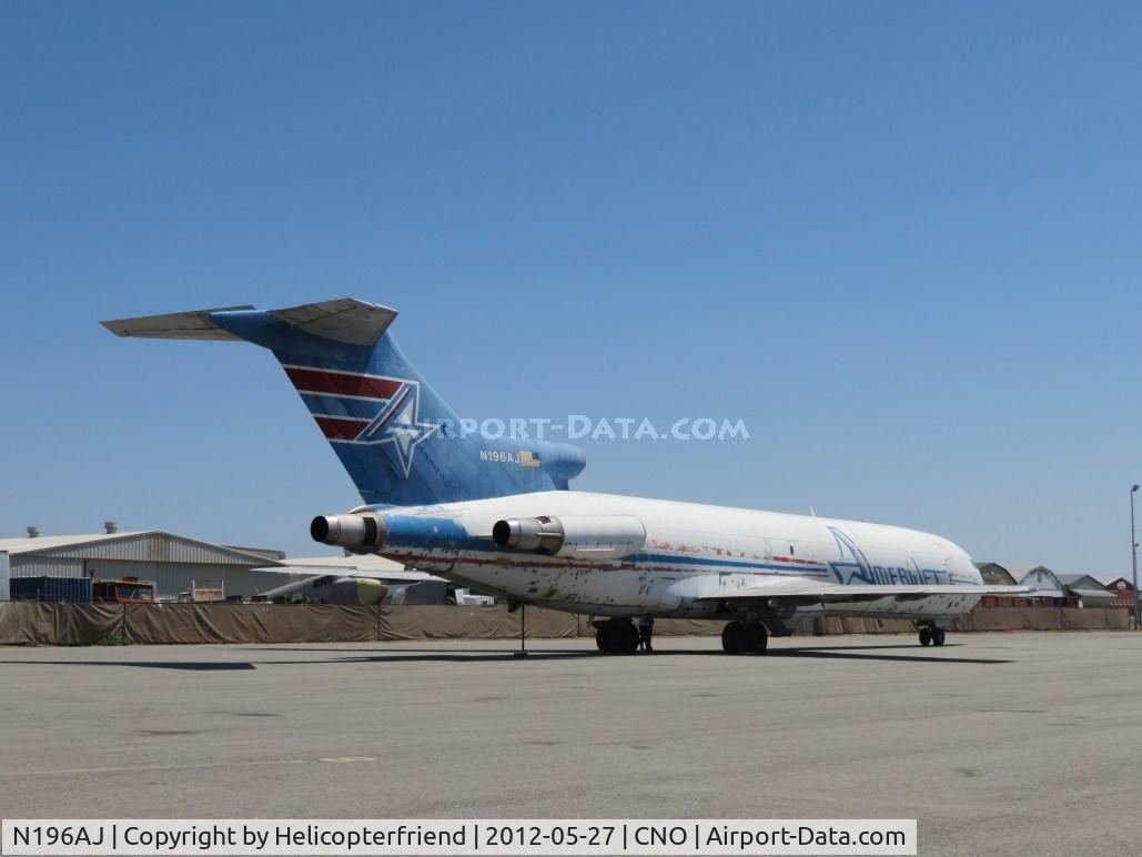 N196AJ, 1973 Boeing 727-227 C/N 20838, Moved up from the southeast to the area north of 26R