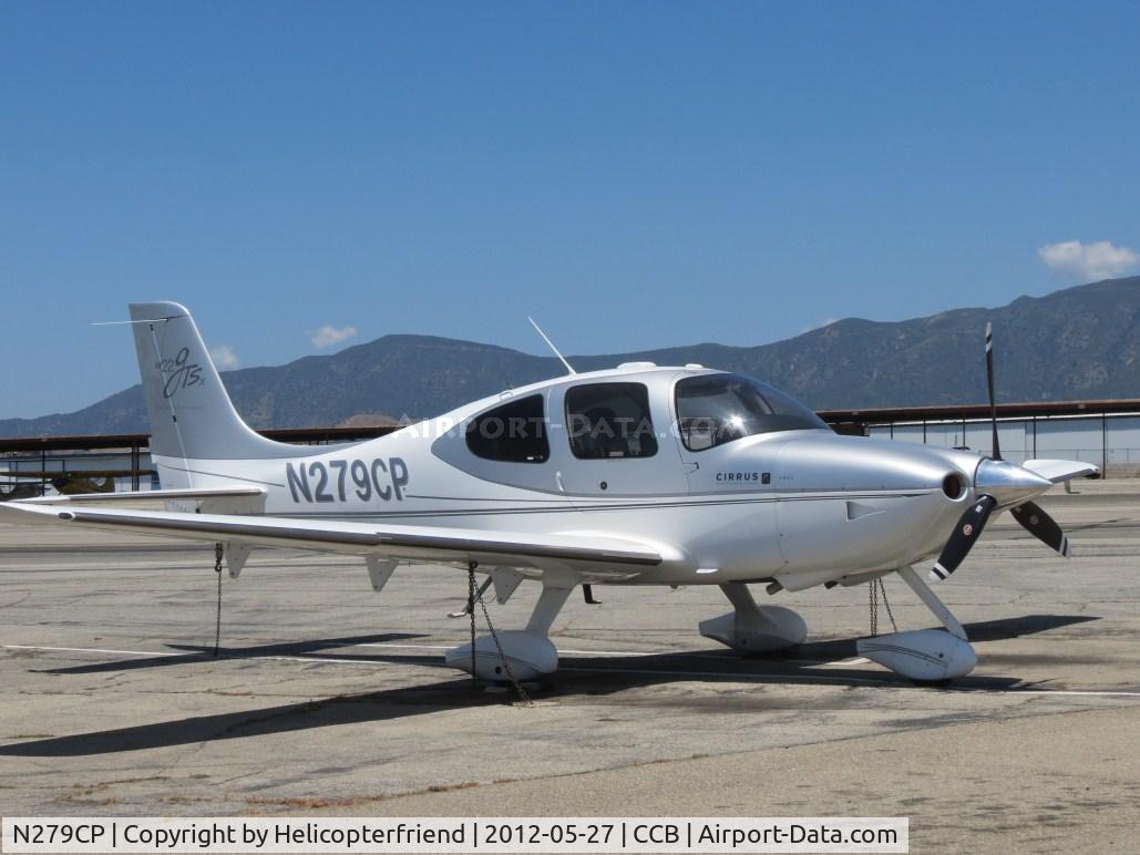 N279CP, 2008 Cirrus SR22 C/N 3221, Parked east of Maniac Mike's Cafe