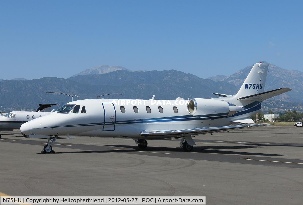 N75HU, 2000 Cessna 560XL C/N 560-5119, Parked in transient parking