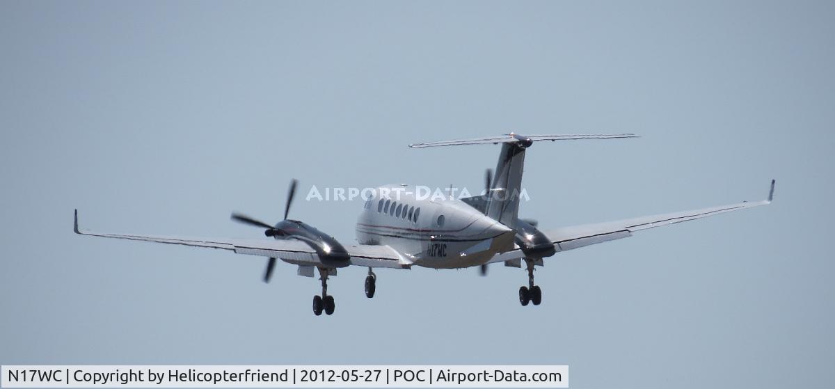 N17WC, 1997 Raytheon Aircraft Company B300 C/N FL-168, Airbourne and preparing to retract landing gear