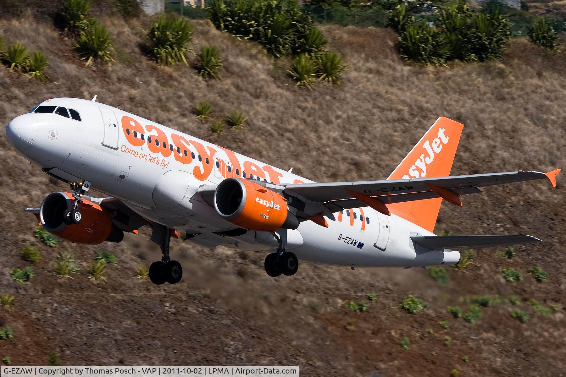 G-EZAW, 2006 Airbus A319-111 C/N 2812, EasyJet Airline