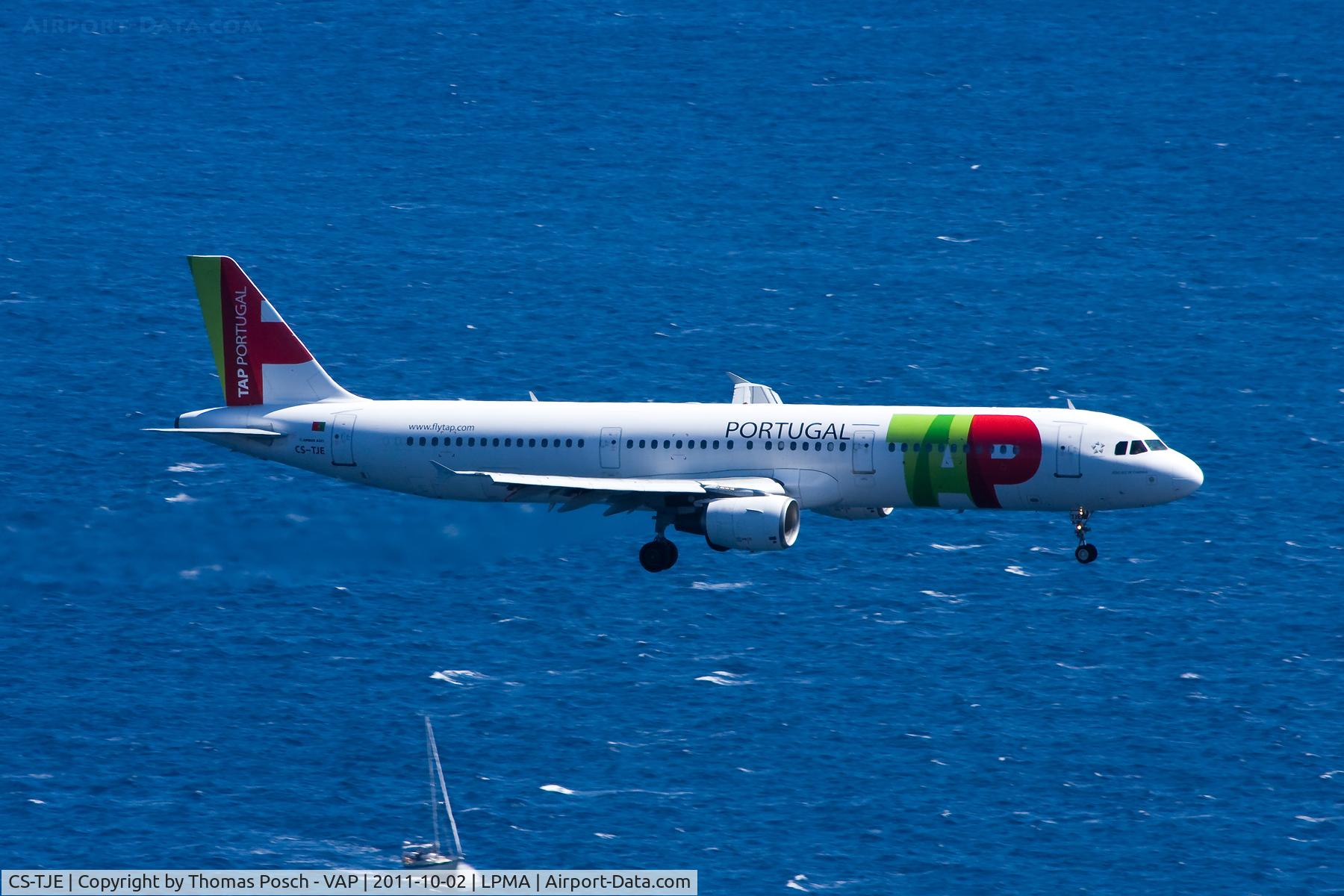 CS-TJE, 2000 Airbus A321-211 C/N 1307, TAP Air Portugal