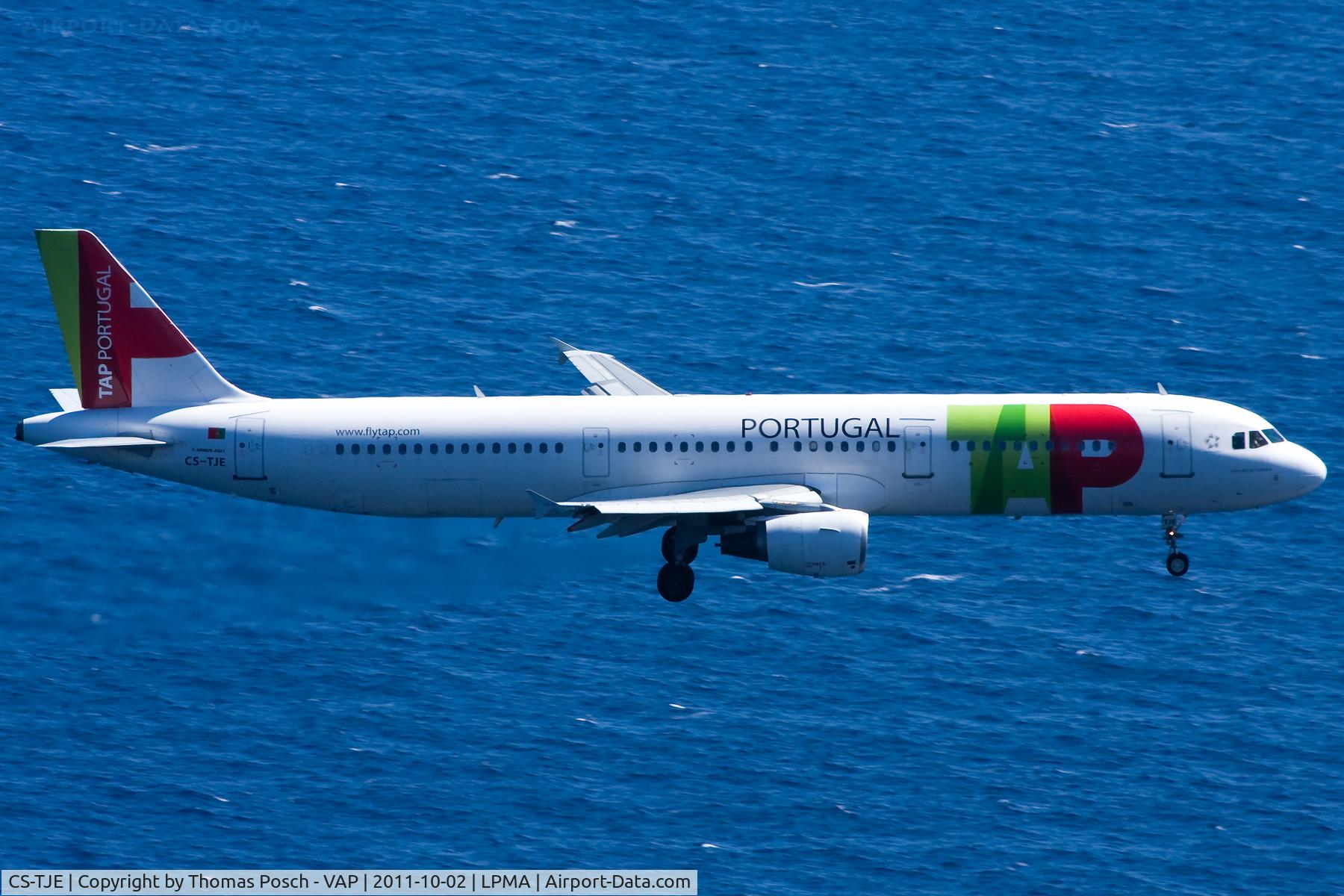 CS-TJE, 2000 Airbus A321-211 C/N 1307, TAP Air Portugal