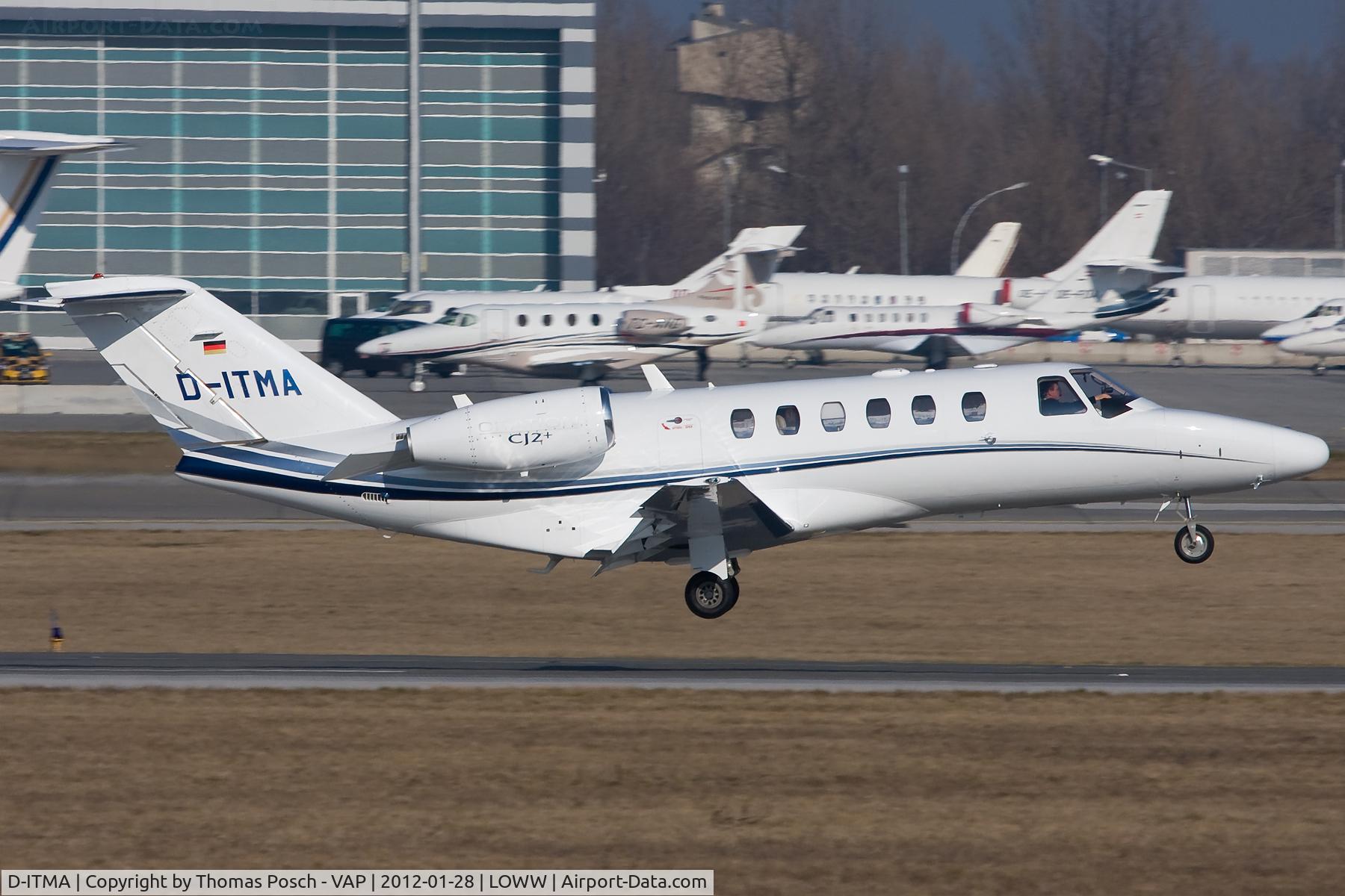 D-ITMA, 2008 Cessna 525A CitationJet CJ2+ C/N 525A-0389, Triple Alpha