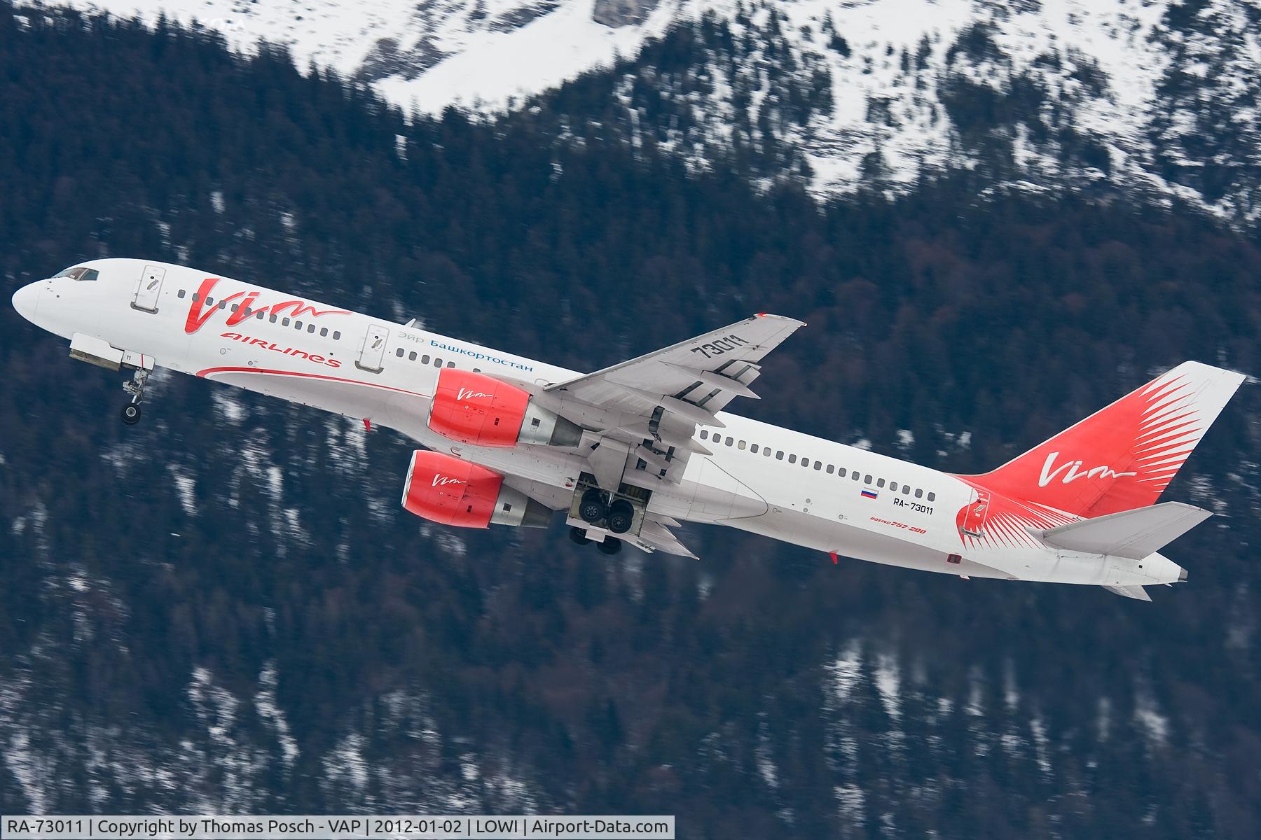 RA-73011, 1992 Boeing 757-230 C/N 25439, VIM Airlines