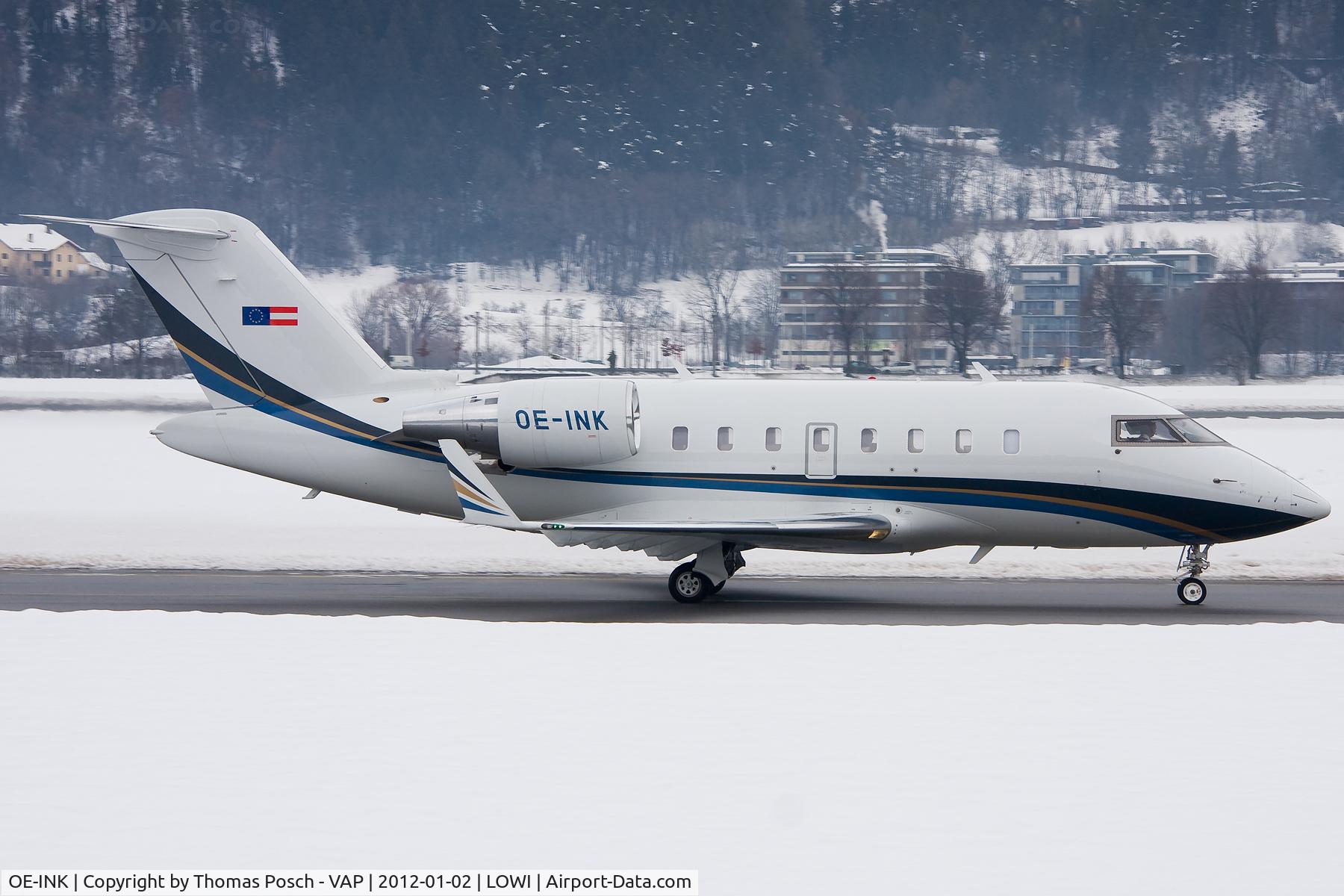 OE-INK, 2009 Bombardier Challenger 605 (CL-600-2B16) C/N 5825, Transair Austria
