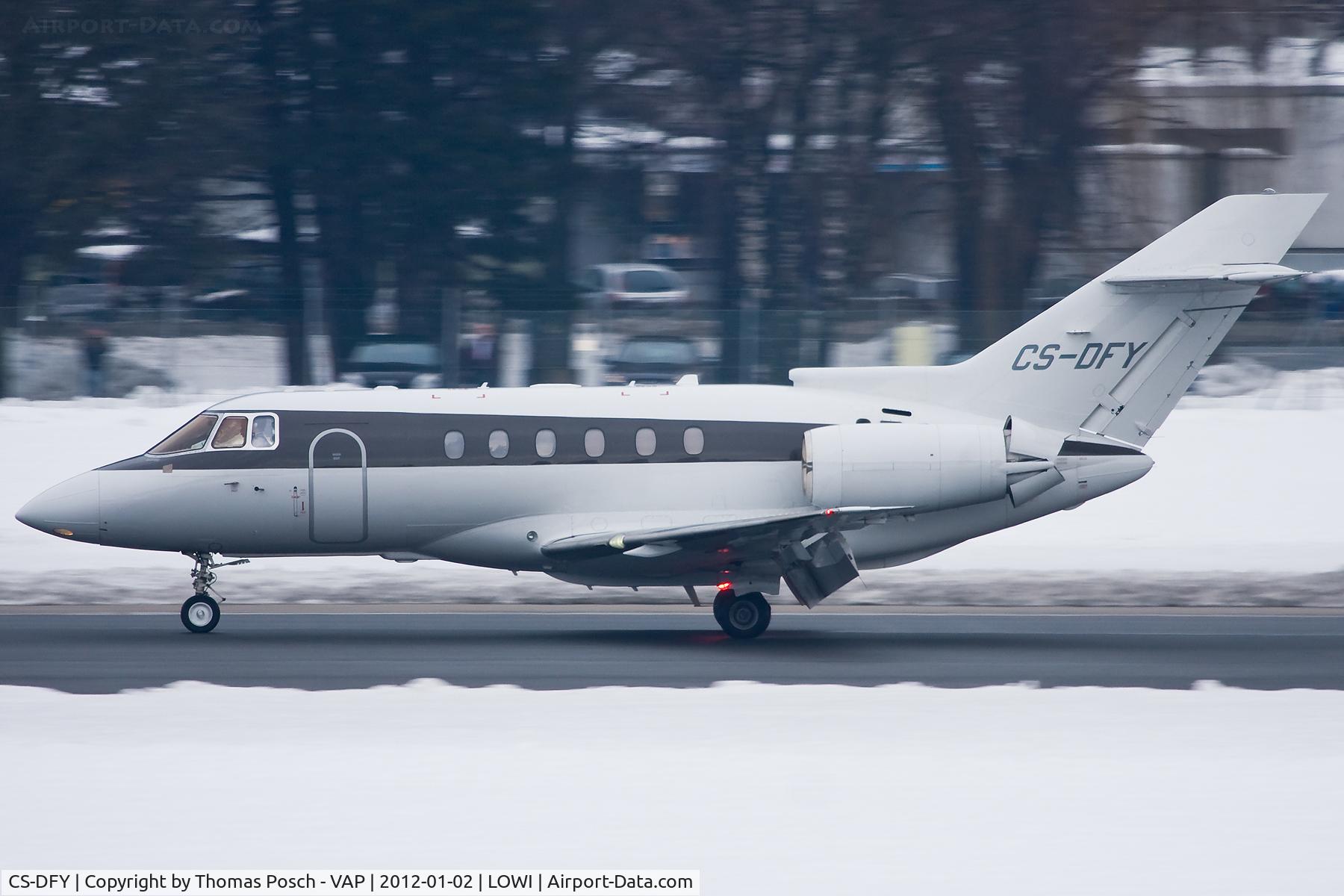CS-DFY, 2003 Raytheon Hawker 800XP C/N 258663, Netjets