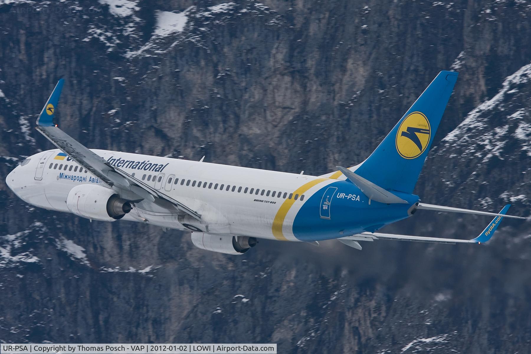 UR-PSA, 2009 Boeing 737-8HX C/N 29658, Ukraine International Airlines