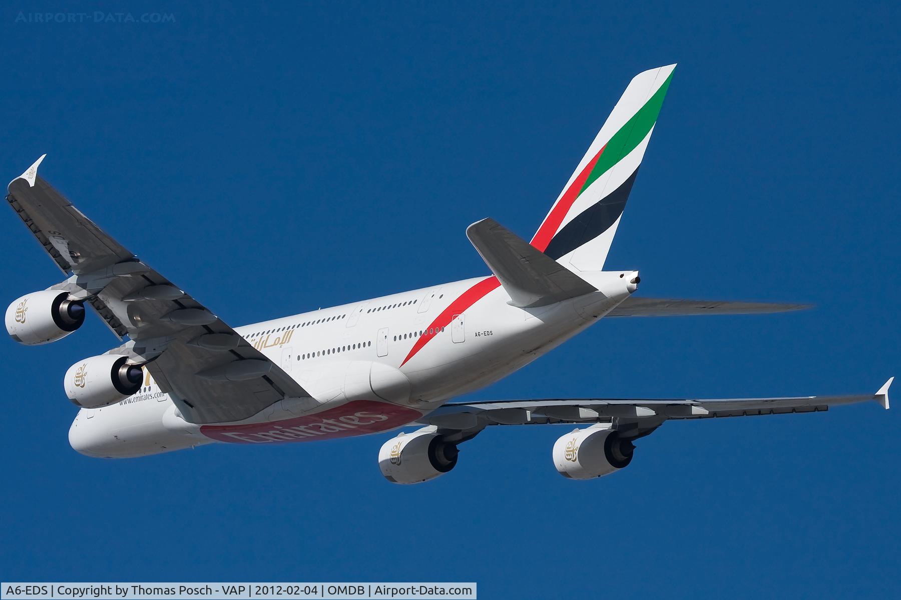 A6-EDS, 2011 Airbus A380-861 C/N 086, Emirates