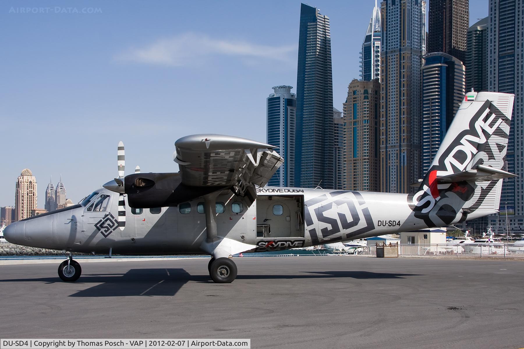 DU-SD4, 1968 De Havilland Canada DHC-6-200 Twin Otter C/N 132, Dubai Sky Dive