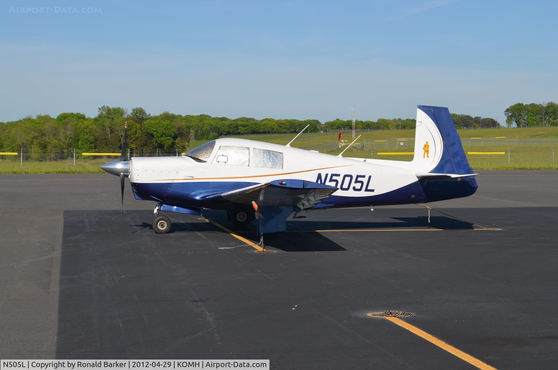 N505L, 1965 Mooney M20C Ranger C/N 3171, Orange