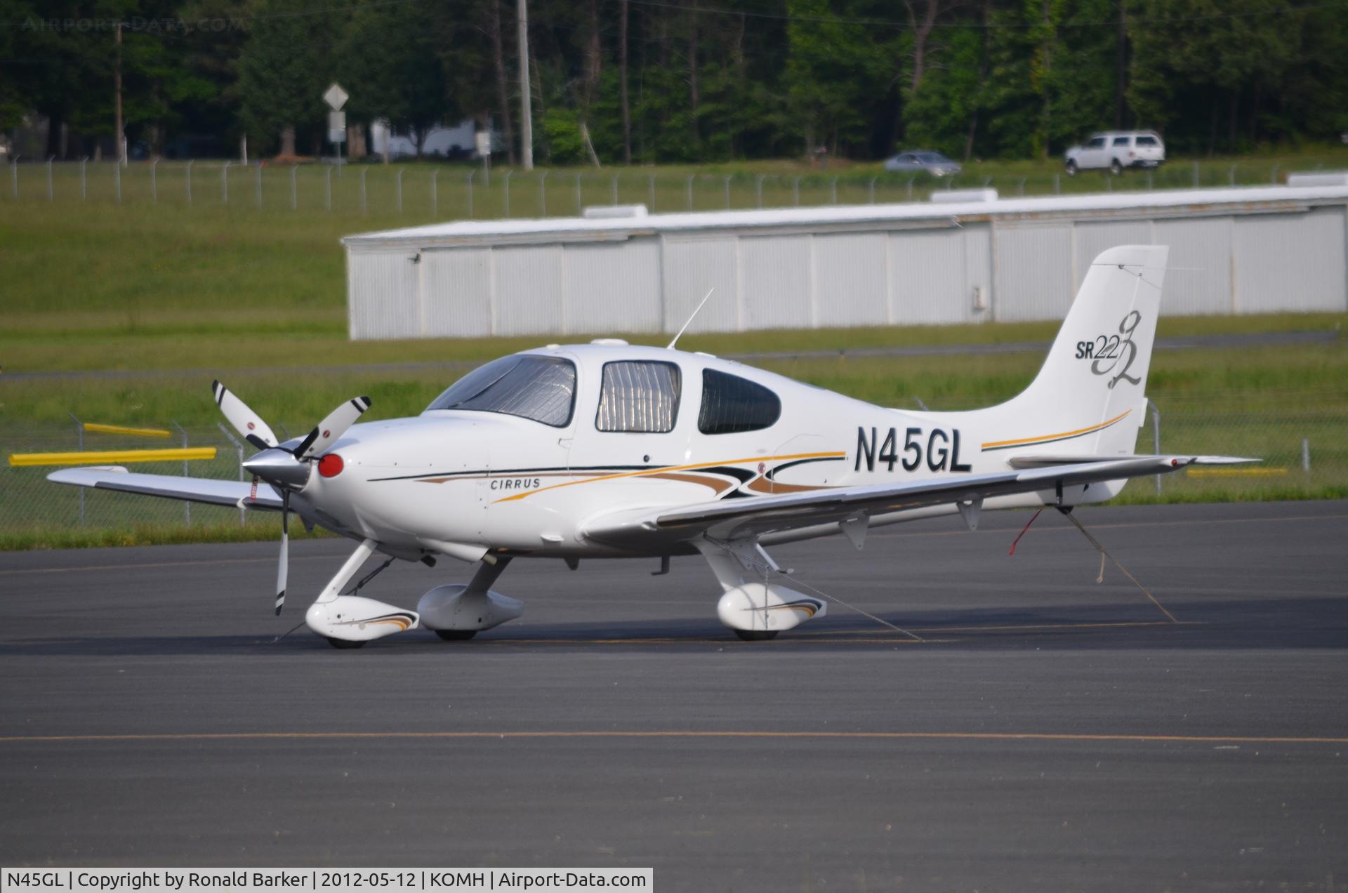 N45GL, 2006 Cirrus SR22 G2 C/N 1870, Orange