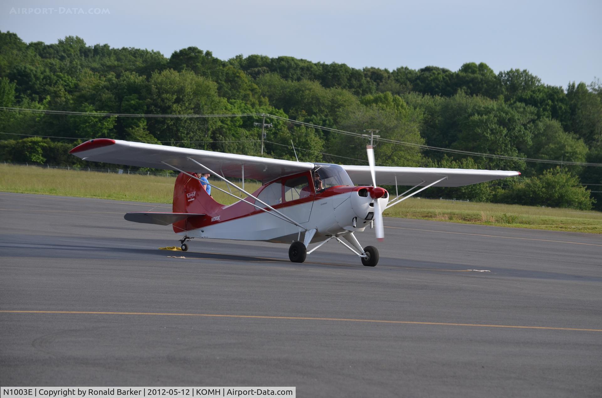 N1003E, 1946 Aeronca 7AC Champion C/N 7AC-4553, Orange