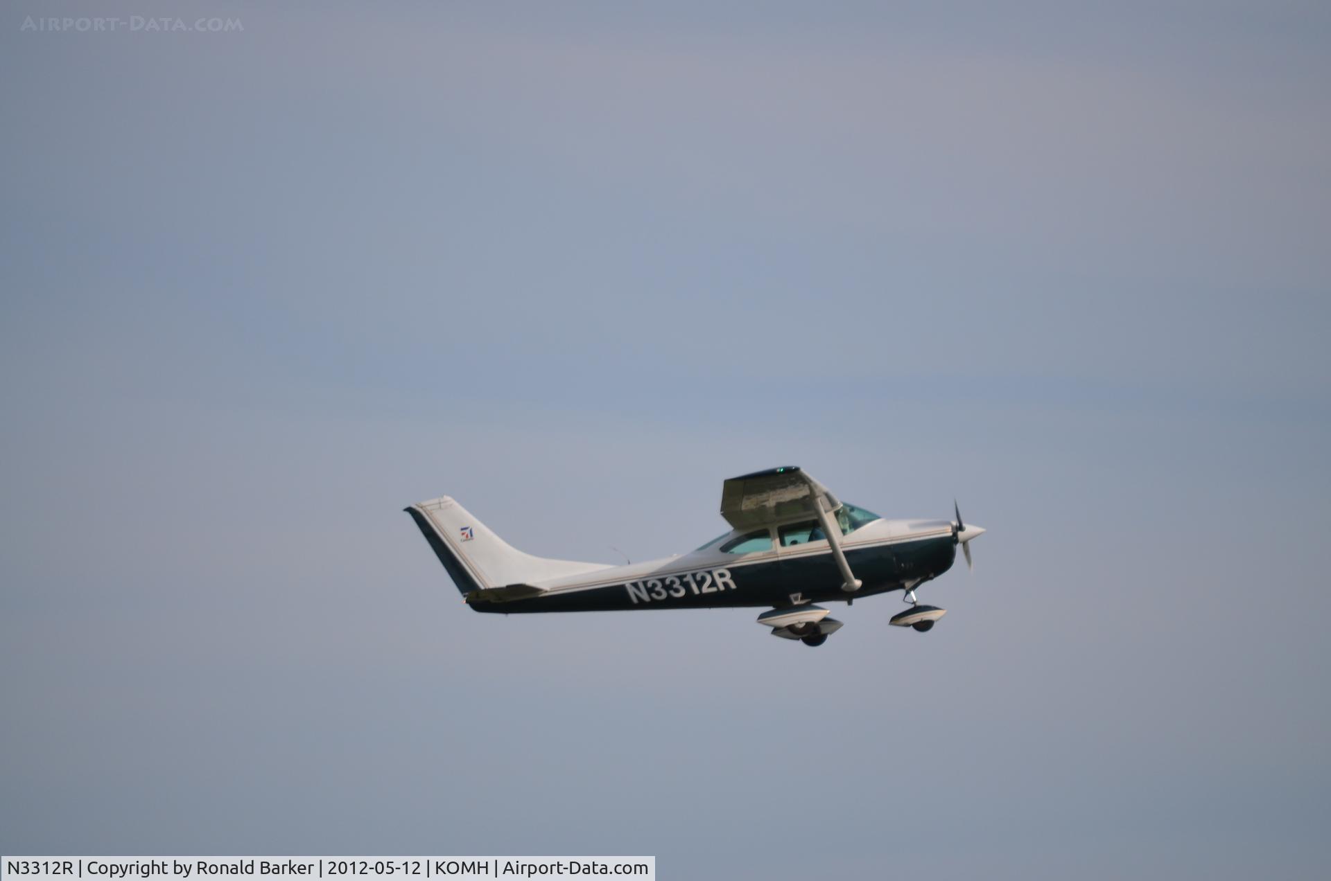 N3312R, 1967 Cessna 182L Skylane C/N 18258612, Takeoff Orange