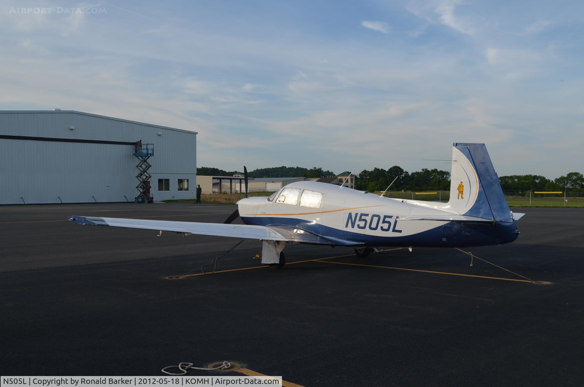 N505L, 1965 Mooney M20C Ranger C/N 3171, Orange