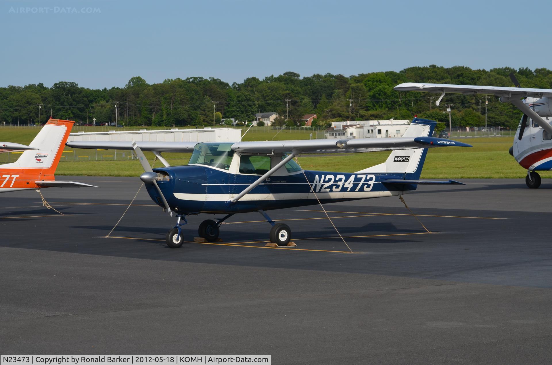 N23473, 1968 Cessna 150H C/N 15068973, Orange
