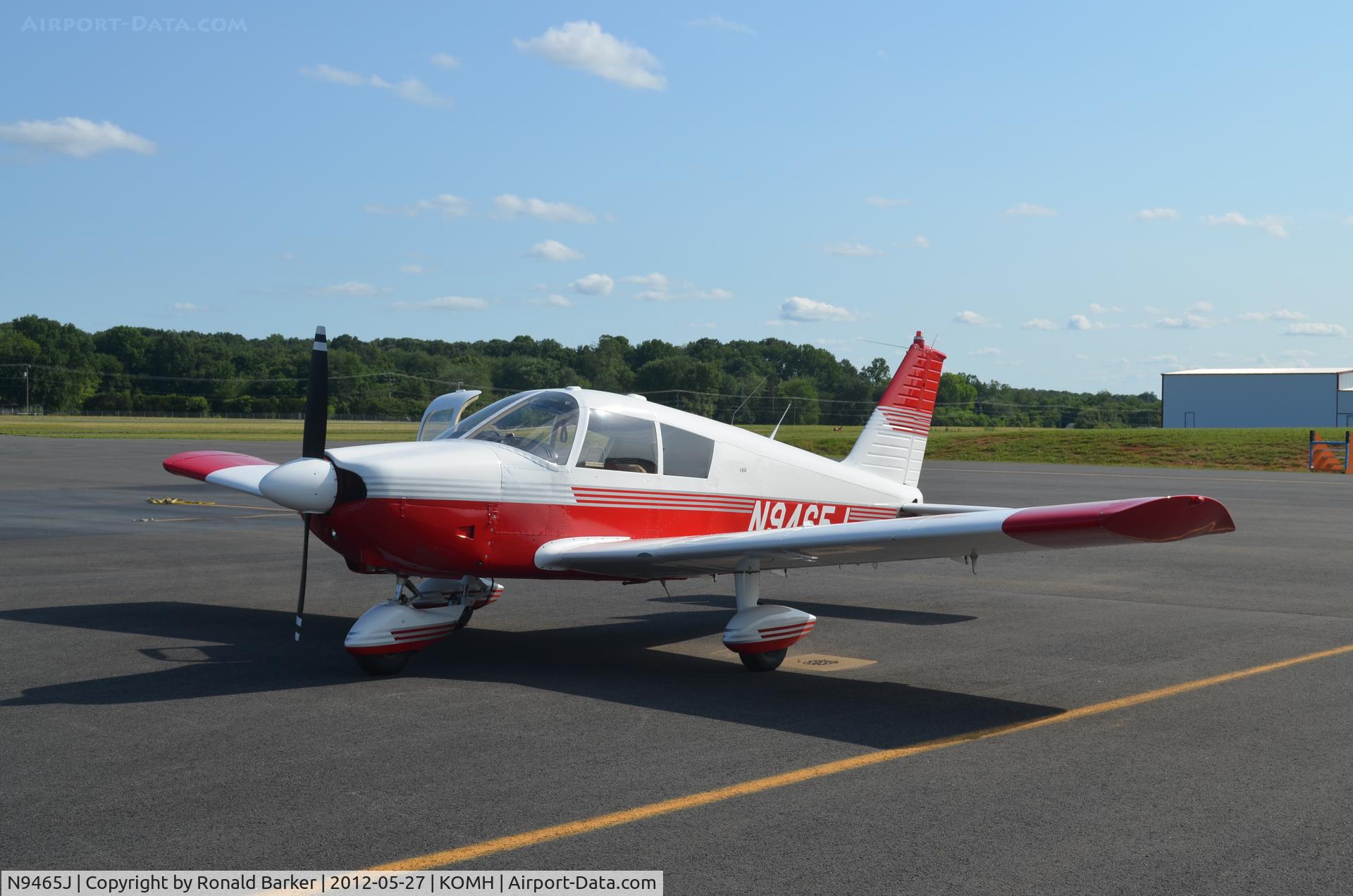 N9465J, 1966 Piper PA-28-180 C/N 28-3579, Orange