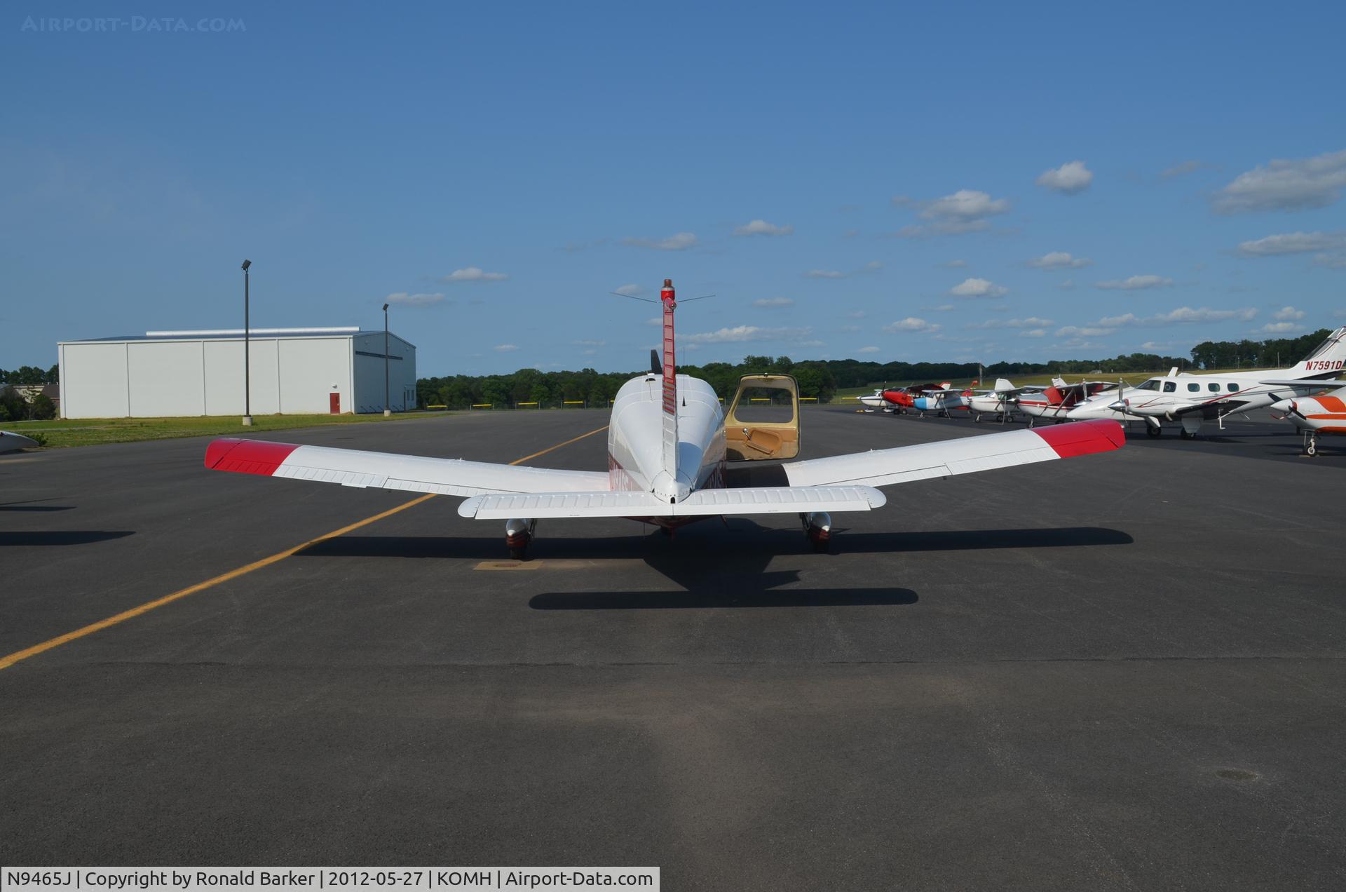 N9465J, 1966 Piper PA-28-180 C/N 28-3579, Orange