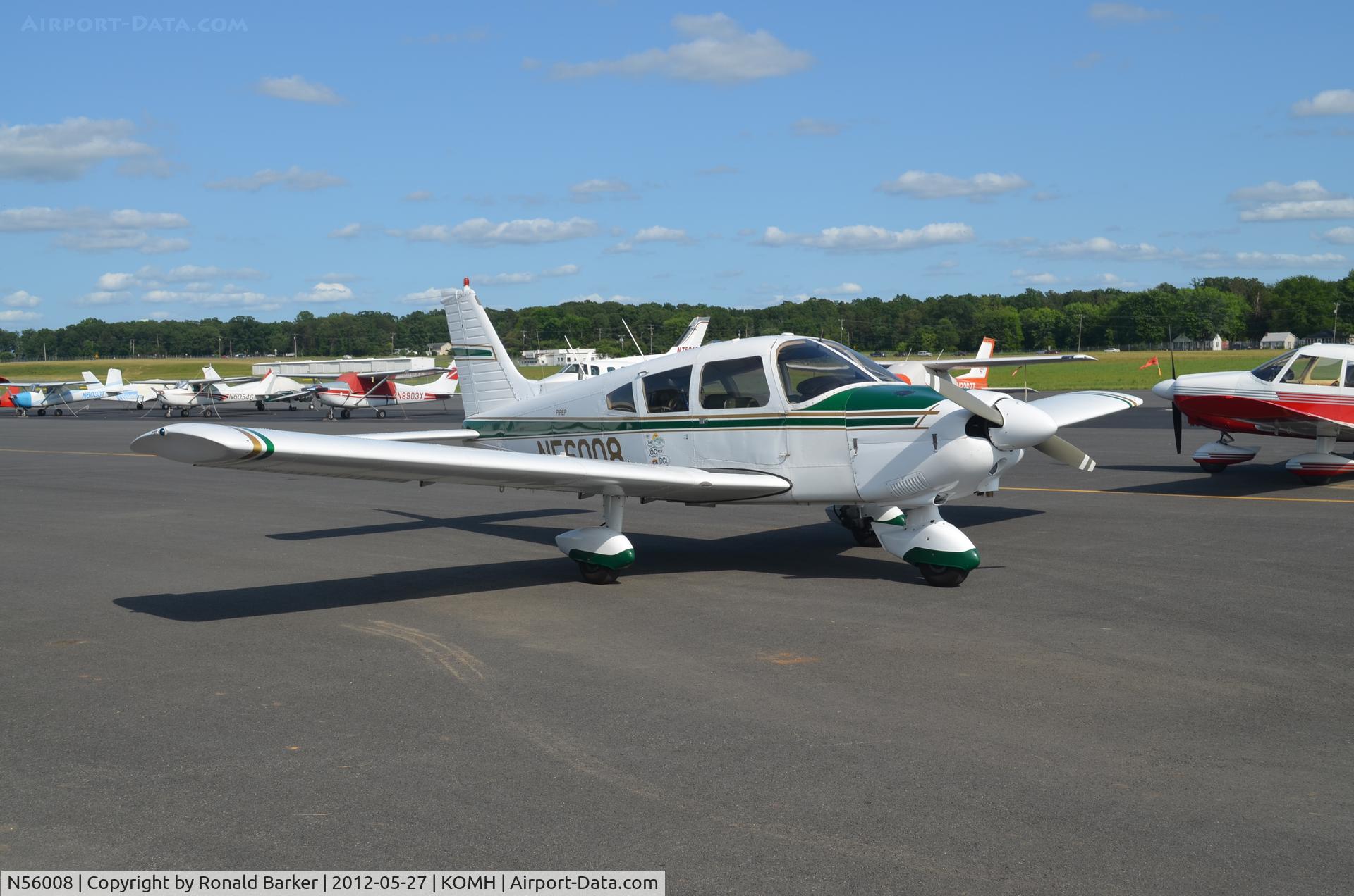 N56008, 1973 Piper PA-28-180 Cherokee C/N 28-7305517, Ornage