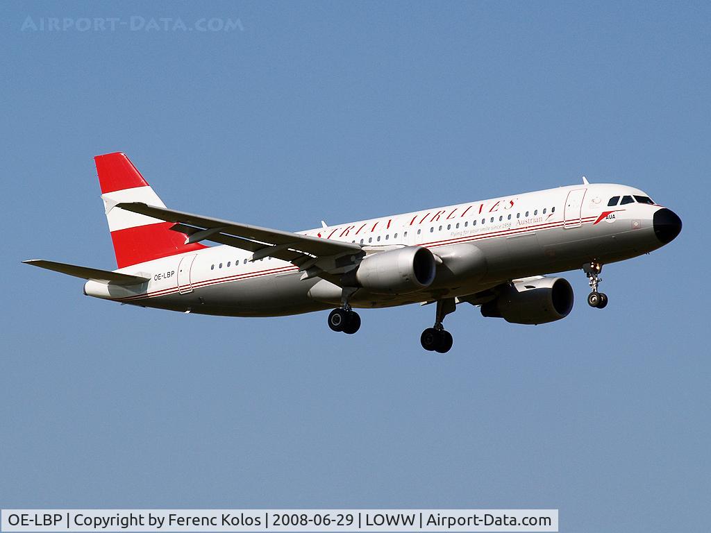 OE-LBP, 1998 Airbus A320-214 C/N 797, Wien