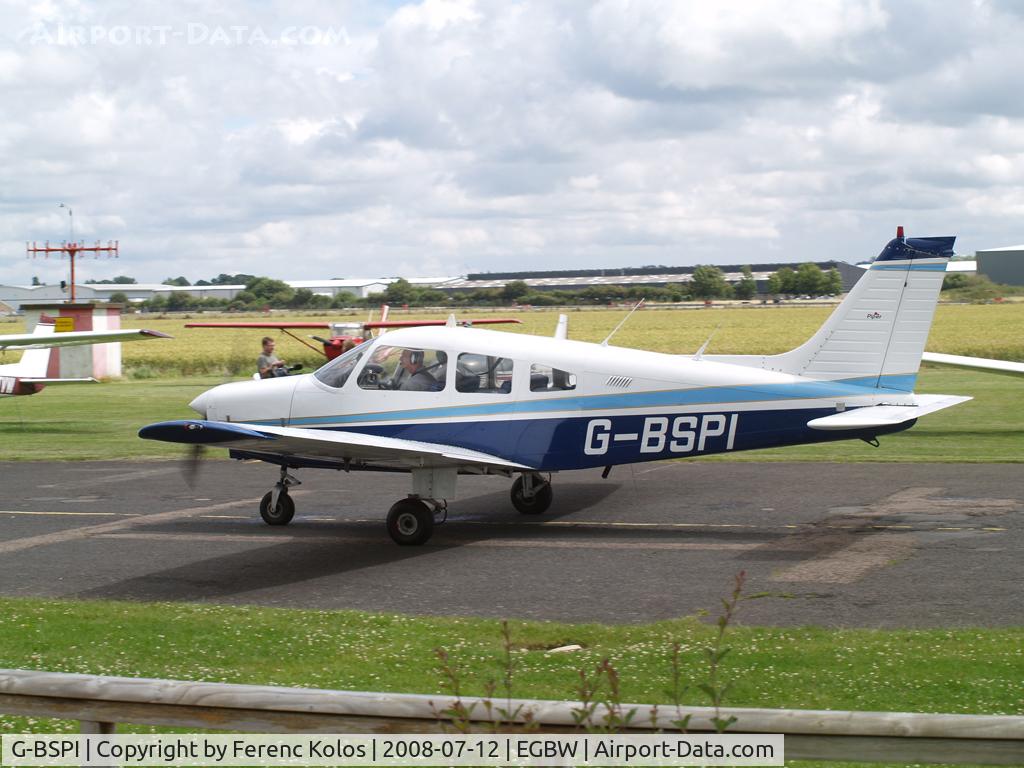 G-BSPI, 1981 Piper PA-28-161 C/N 28-8116025, Mountford