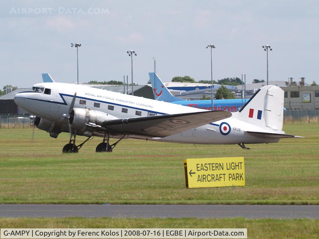 G-AMPY, 1944 Douglas C-47B-15-DK Dakota 4 C/N 26569, Coventry