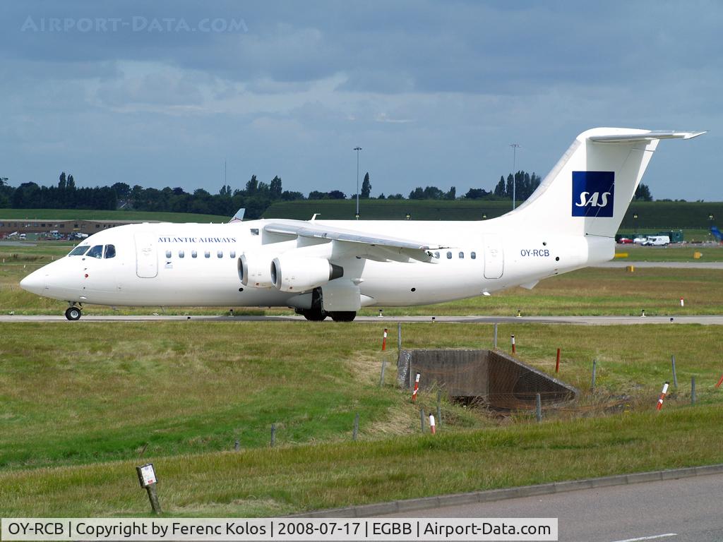 OY-RCB, 1987 British Aerospace BAe.146-200 C/N E2094, Birmingham